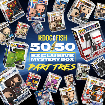 K-DOG & FISH: 50/50 EXCLUSIVE MYSTERY BOX ~ PART TRES! (SOLD OUT)
