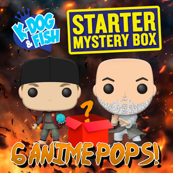K-DOG & FISH STARTER FUNKO MYSTERY BOX - ANIME!