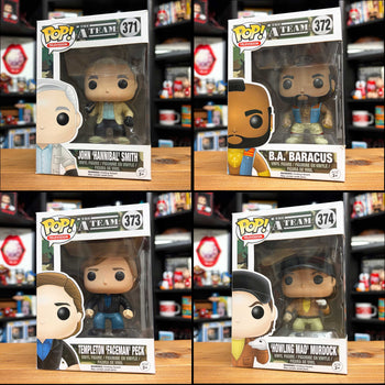 THE A-TEAM: ORIGINAL SET OF 4