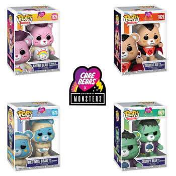 CARE BEAR & UNIVERSAL MONSTER CROSSOVER: BUY THE SET OF 4