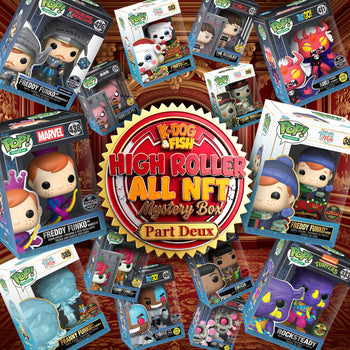 K-DOG & FISH: HIGH ROLLER - ALL FUNKO NFT "PART DEUX" - MYSTERY BOX