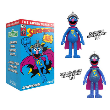 SUPER7: REACTION - SEASAME STREET: SUPER GROVER (BLIND BOX)