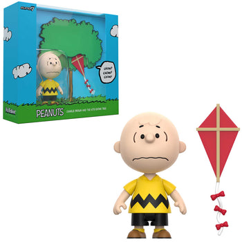SUPER7: REACTION - PEANUTS: CHARLIE BROWN (WITH KITE) DIORAMA BOX