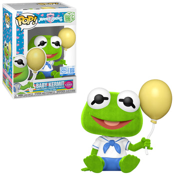 MUPPET BABIES: BABY KERMIT (FLOCKED) EXCLUSIVE