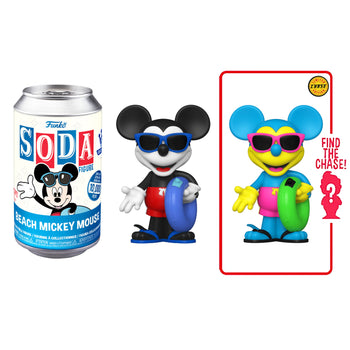 FUNKO SODA CAN - DISNEY: BEACH MICKEY MOUSE (EXCLUSIVE) (LIMITED 10,000) USA CAN