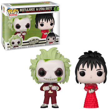 BEETLEJUICE 2 - BEETLEJUICE & LYDIA DEETZ (WEDDING) 2-PACK