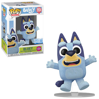 BLUEY: BLUEY JUMPING (FLOCKED) EXCLUSIVE