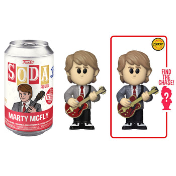 FUNKO SODA CAN - BACK TO THE FUTURE: MARTY MCFLY (WITH GUITAR) EXCLUSIVE (LIMITED 12,000) USA CAN