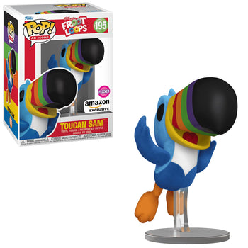POP AD ICONS: FROOT LOOPS - TOUCAN SAM (FLOCKED) EXCLUSIVE