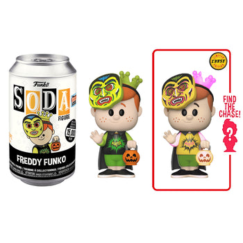 FUNKO SODA CAN - TRICK OR TREAT FREDDY (NYCC EXCLUSIVE) (LIMITED 15,000) USA CAN