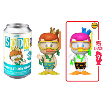 FUNKO SODA CAN - SNORKEL FREDDY (SDCC EXCLUSIVE) (LIMITED 13,000) USA CAN