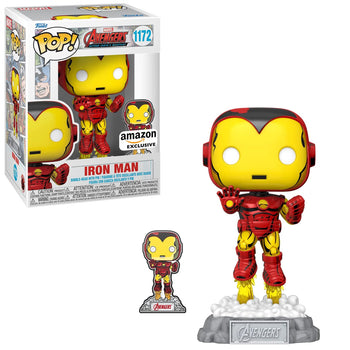 MARVEL: AVENGERS - IRON MAN (WITH PIN) EXCLUSIVE