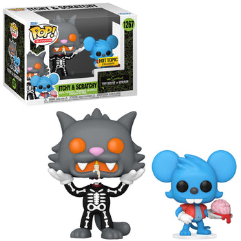 THE SIMPSONS: TREEHOUSE OF HORROR - ITCHY & SCRATCHY (2-PACK) EXCLUSIVE