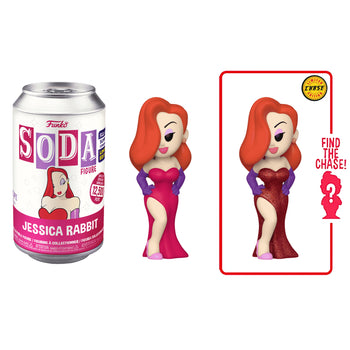FUNKO SODA CAN - JESSICA RABBIT (SDCC EXCLUSIVE) (LIMITED 12,500) USA CAN