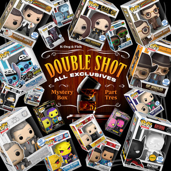 K-DOG & FISH: "DOUBLE SHOT" ALL EXCLUSIVES - FUNKO MYSTERY BOX: PART TRES!