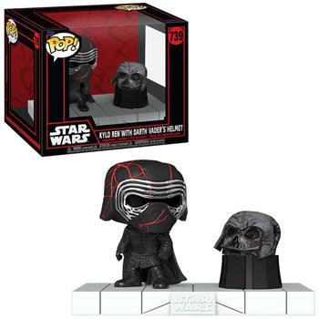 STAR WARS: DARK SIDE - KYLO REN WITH DARTH VADER'S HELMET (DELUXE)