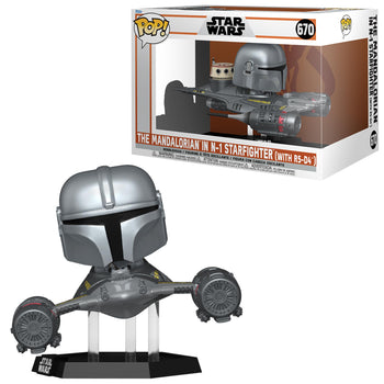 STAR WARS: THE MANDALORIAN IN N1 STARFIGHTER (WITH R5-D4) POP RIDE