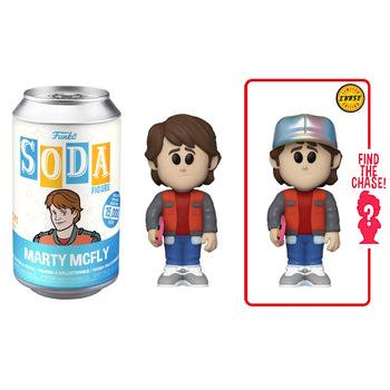 FUNKO SODA CAN - MARTY MCFLY (EXCLUSIVE) (LIMITED 15,000) USA CAN