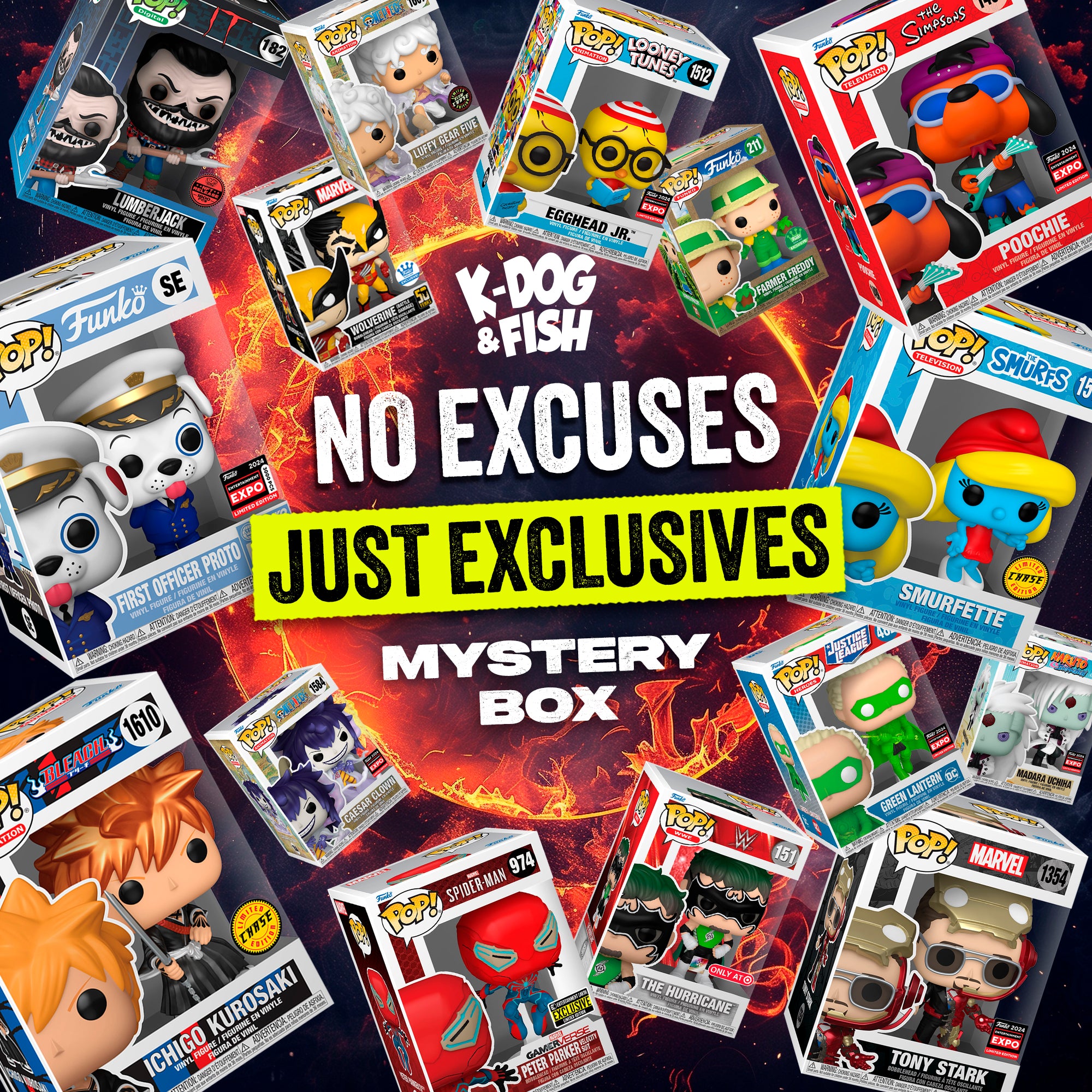 K-DOG & FISH: NO EXCUSES JUST EXCLUSIVES - MYSTERY BOX (SOLD OUT) - K ...