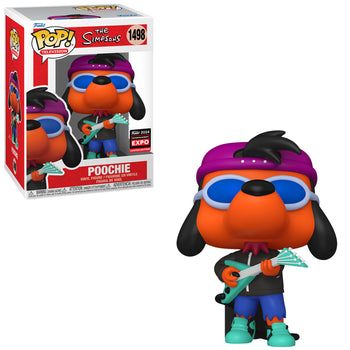THE SIMPSONS: POOCHIE (WITH GUITAR) EXCLUSIVE