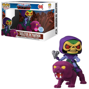 MOTU: SKELETOR ON PANTHOR (FLOCKED) EXCLUSIVE