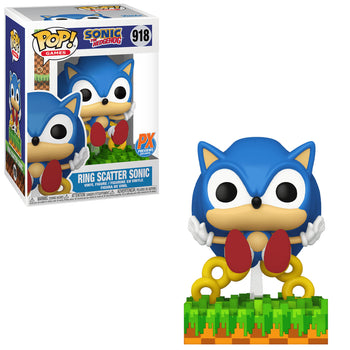 SONIC: SONIC WITH RING SCATTER (EXCLUSIVE)
