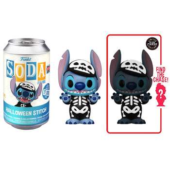 FUNKO SODA CAN - SKELETON STITCH (NYCC EXCLUSIVE) (LIMITED 17,000) USA CAN