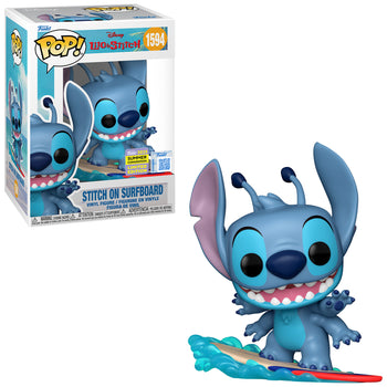 DISNEY: LILO & STITCH - STITCH ON SURFBOARD (SDCC) EXCLUSIVE