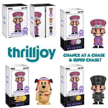 THRILLJOY: DICK DASTARDLY (4") PIX (5000 PCS)