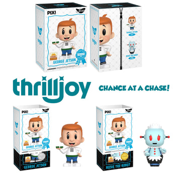 THRILLJOY: GEORGE JETSON (4") PIX (5000 PCS) EXCLUSIVE
