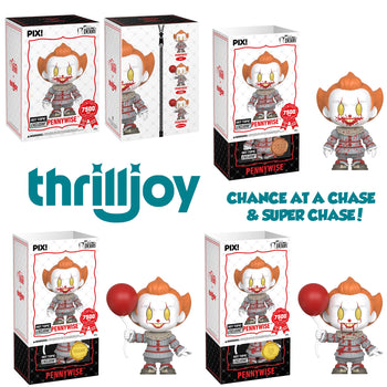 THRILLJOY: IT: WELCOME TO DERRY - PENNYWISE (4") PIX (7500 PCS) EXCLUSIVE