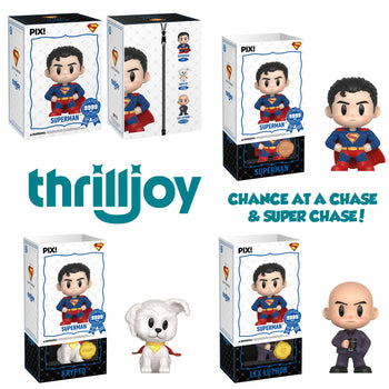 THRILLJOY: DC - SUPERMAN (4") PIX (9999 PCS)