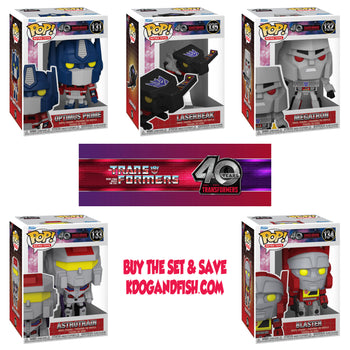 TRANSFORMERS 40TH: SET OF 5