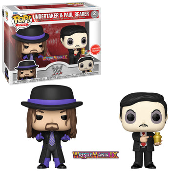 WWE: UNDERTAKER & PAUL BEARER (2-PACK) WITH PIN (EXCLUSIVE)