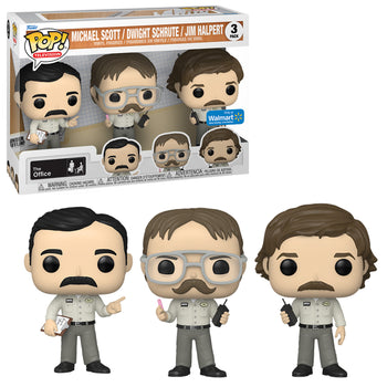 THE OFFICE - UTICA MICHAEL, DWIGHT & JIM (3-PACK) EXCLUSIVE