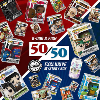K-DOG & FISH: 50/50 EXCLUSIVE MYSTERY BOX (SOLD OUT)
