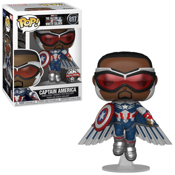 MARVEL: FALCON AND THE WINTER SOLDIER - CAPTAIN AMERICA (FLYING) EXCLUSIVE