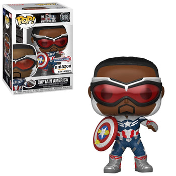 MARVEL: FALCON AND THE WINTER SOLDIER - CAPTAIN AMERICA (SAM WILSON) WITH SHIELD (YEAR OF THE SHIELD) EXCLUSIVE