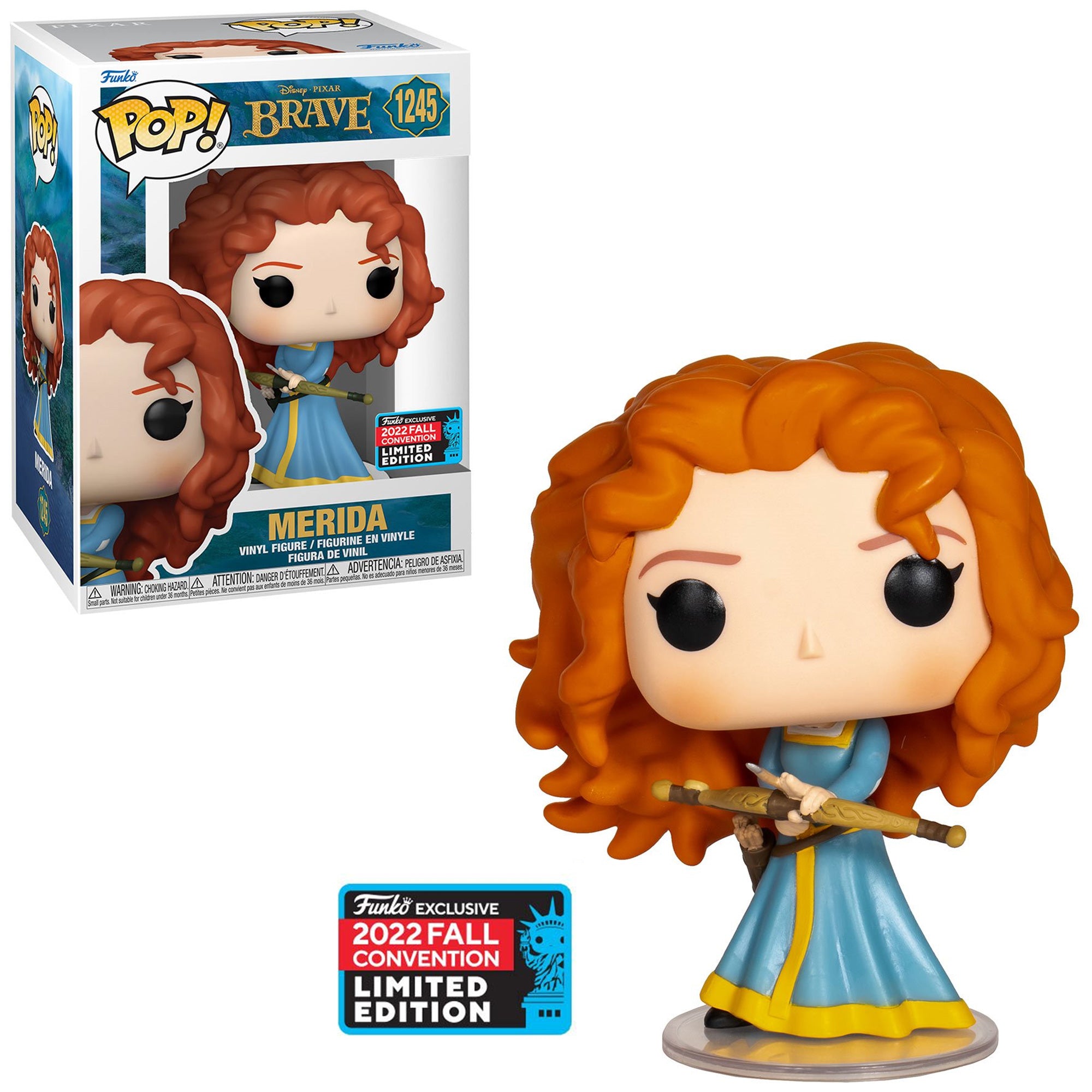 DISNEY: BRAVE MERIDA (NYCC 2022) EXCLUSIVE *NOT MINT K-Dog Fish