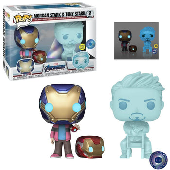 MARVEL: MORGAN AND TONY STARK (2-PACK) GLOW (EXCLUSIVE)