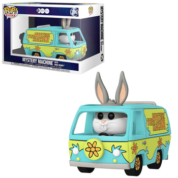 WARNER BROS. 100TH ANNIVERSARY: LOONEY TUNES X SCOOBY-DOO - MYSTERY MACHINE WITH BUGS AS FRED (POP RIDES DELUXE)