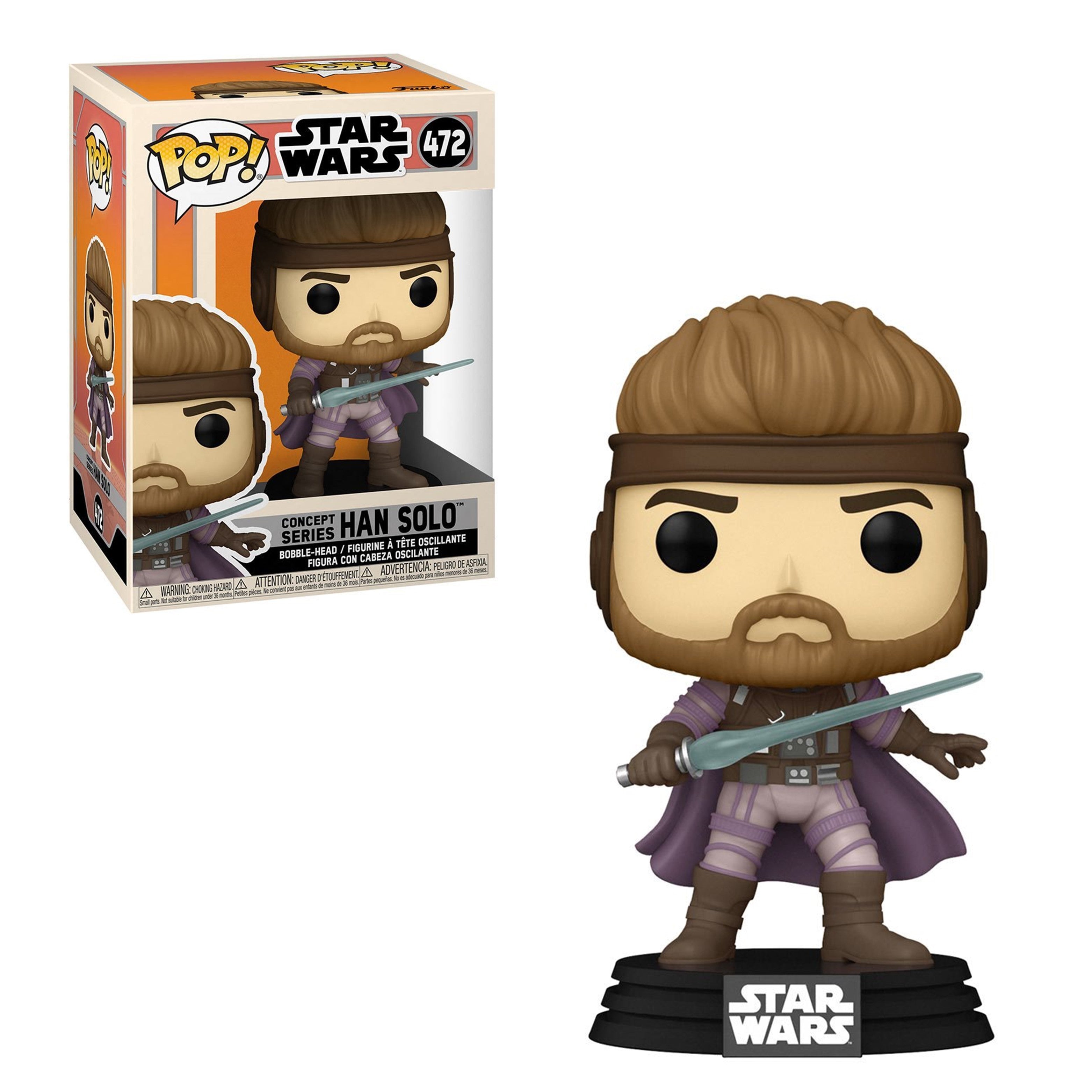 STAR WARS: CONCEPT SERIES HAN SOLO (WITH LIGHTSABER) K-Dog Fish