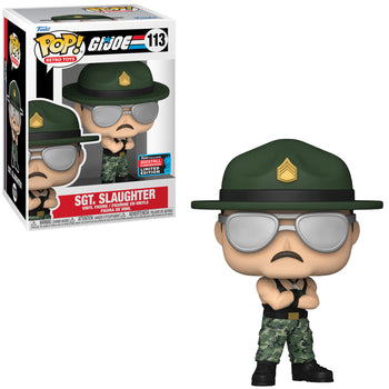 RETRO TOYS: G.I. JOE - SGT. SLAUGHTER (NYCC) EXCLUSIVE