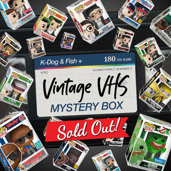 K-DOG & FISH: VINTAGE VHS MYSTERY BOX (SOLD OUT)