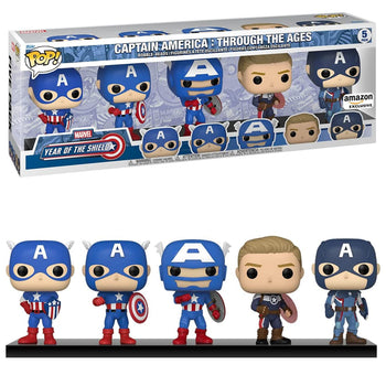 CAPTAIN AMERICA: THROUGH THE AGES (5-PACK) EXCLUSIVE