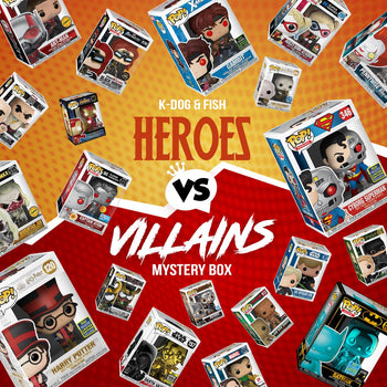K-DOG & FISH: HEROES VS VILLAINS MYSTERY BOX (SOLD OUT)