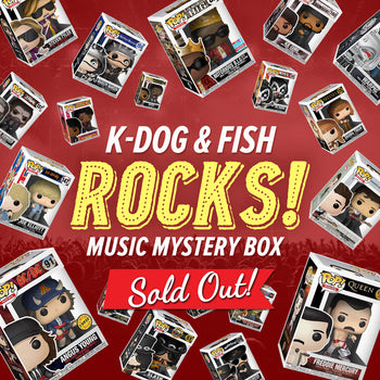 K-DOG & FISH ROCKS! MUSIC MYSTERY BOX (SOLD OUT)